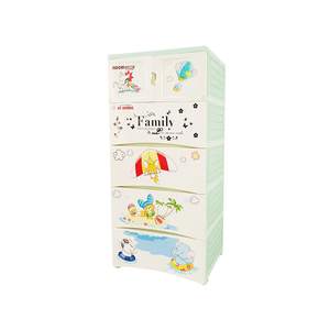 Mueble de Almacenamiento Compacto pero Espacioso Mochi con 5 Cajones para Organizar Ropa, Juguetes, Cosméticos y Artículos del Hogar - Product Image 3