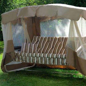 2665แกว่งโลหะสำหรับลานกลางแจ้ง C1633สะวันนา * 1440*1860มม. เฟอร์นิเจอร์ในสวนที่มีคุณภาพ - Product Image 1