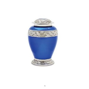 Nueva Venta de urnas de crematorio de color blanco y dorado conmemorativas de bajo precio, urna de cremación de recuerdo, diseño Popular - Product Image 6