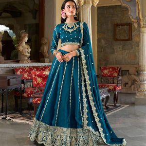 ชุดแต่งกายสไตล์ปากีสถานอินเดียปักลายชุดปาร์ตี้ชุดแต่งกายปาร์ตี้ - Product Image 1