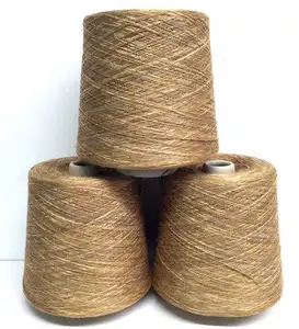 Wholesale High Quality Open End Recycled slub Fancy Cheap 100% polyester yarn For Knitting Wool