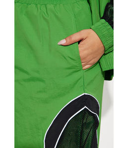 Traje Impermeable de Nylon para Mujer, Cortavientos, con Cremallera por Encima de la Rodilla, para Verano - Product Image 5