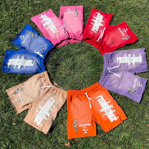 กางเกงขาสั้นเล่นกีฬาสั่งทำความหนา5.5นิ้วกระเป๋าผ้าโพลีเอสเตอร์สองชั้นพิมพ์ลายซับลิเมชันแบบลำลอง - Product Image 6