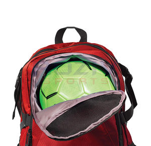 Sac de sport en polyester sur mesure pour les jeunes, nouveau style, fermeture éclair et fermoir, compartiment pour ballon, sac à dos de football - Product Image 6