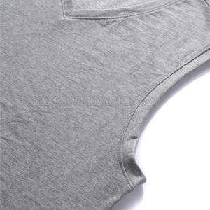 Nueva llegada de calidad superior de los hombres camisas sin mangas de ropa informal transpirable de los hombres camisas sin mangas - Product Image 5