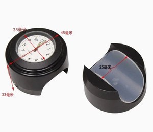 TCYATO 7/8 pouces, accessoires de <span class=keywords><strong>moto</strong></span>, support de montre, horloge, calendrier, thermomètre en aluminium, montre étanche pour guidon - Product Image 6