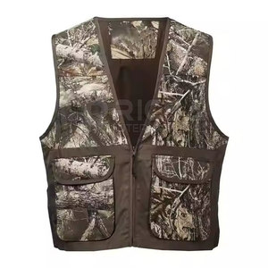Chaleco de Caza Transpirable para Hombre, Ropa de Invierno para Exteriores, Tejido Ligero, Múltiples Bolsillos, Chaleco de Alto Rendimiento sin Mangas, Opción de Logotipo Personalizado - Product Image 4