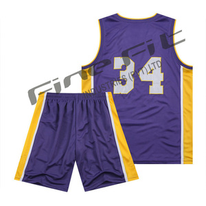 Meilleur prix de gros uniforme de basket-ball personnalisé pour hommes taille adulte respirant sans manches en polyester coupe short en jersey ensemble de vêtements d'équipe - Product Image 5