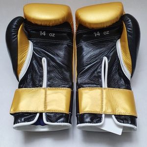 Meilleurs gants de boxe personnalisables en cuir avec sangle de poignet réglable à scratch, doigts entiers, 16 oz MMA pour adultes - Product Image 5