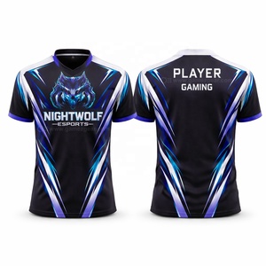 Camisetas de Esports Personalizadas para Niñas 2026, Diseño Gratuito, Impresión por Sublimación Completa de Alta Calidad, Camisetas de Equipo de Esports - Product Image 4