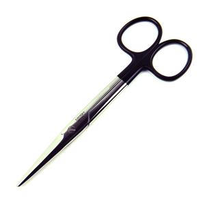 Buy Surgical Instruments Factory Baby SuperCut Scissors 4" (10cm Straight Tips Black <b>Ring</b> Handle Surgical <b>Stainless</b> <b>Steel</b> - Product Image 4