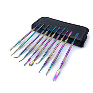 Kit de Instrumentos de Cera Dental de Titanio Multicolor, Espátulas para Modelar y Mezclar Cera, Cuchillo de Cera, por SurgiRight Instrument - Product Image 2