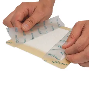 Absorbent Self-adhesive Wound Dressings Adhesive Care Silicone Foam Waterproof Wound Dressing