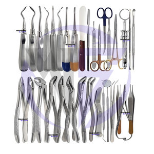 Juego de 74 Piezas de Instrumentos Dentales para Extracción Oral, Elevadores y Fórceps, de Primera Calidad, Fabricados por Wenquar - Product Image 3