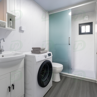 Maison modulaire préfabriquée de luxe en acier industriel, extensible, 4 chambres, conteneur de 40 pieds, classe 1a