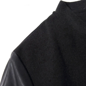 2025 nuevas chaquetas de cuero de moda, chaquetas de cuero para hombres, chaquetas de manga de piel sintética negra para hombres, acolchado interior para exteriores - Product Image 4