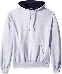 Pull à capuche en molleton de coton 100% pour hommes, respirant, écologique, coupe-vent, à séchage rapide, coupe ample, impression numérique solide pour l'hiver - Product Image 1