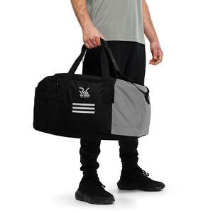 Borsone portatile di grande capacità RUK X adidas con fodera geometrica resistente all'acqua per la conservazione in palestra o l'uso quotidiano - Product Image 1