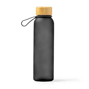 Bottiglia d'Acqua Digitale in Vetro Riciclato Ecologico, Gadget Promozionale Verde per Bevande - Product Image 1
