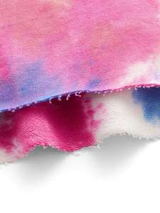 Sudadera con capucha tie dye de manga larga para mujer hecha a medida al por mayor, ropa de calle de alta calidad con colores personalizados - Product Image 5