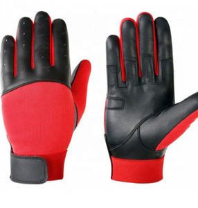 Protección de manos Guantes de fútbol americano Mejor proveedor Cuero ligero Servicio personalizado Guantes de fútbol americano - Product Image 6