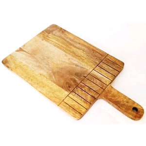 Tabla de cortar de cocina orgánica personalizada de alta calidad con estilo ecológico, madera de bambú Natural con PC para utensilios de cocina, venta al por mayor - Product Image 5