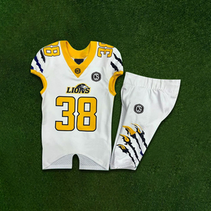 Custom American <b>Football</b> Uniform Manufacturer in Pakistan - Product Image 5