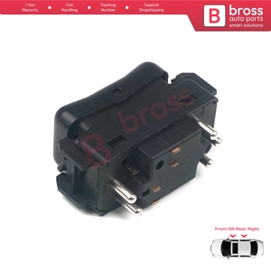 Interrupteur de commande de fenêtre de console centrale BDP632 5 broches droit pour W124 A124 C124 S124 W126 C126 W463 W201 190 A1248204510 - Product Image 3