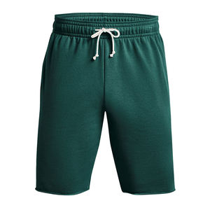 Shorts décontractés pour hommes de haute qualité, séchage rapide, respirant, toile unie, taille élastique, design personnalisable, fabriqué au Pakistan - Product Image 1