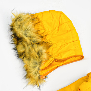 Chaleco acolchado con capucha de piel para mujer de primera calidad, impermeable, ligero, cálido, sin mangas, chaqueta de invierno para uso al aire libre, transpirable, OEM - Product Image 3