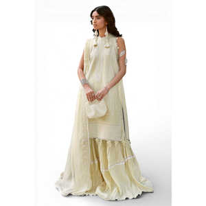 Conjunto de 3 Piezas para Mujer, Traje Bordado con Dupatta de Chifón Bordado KD-62005 - Product Image 5