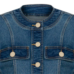 Homme nouveau 2025 conception personnalisée bleu Denim veste hiver Premium haute qualité hommes vêtements vestes lavé Vintage Jeans veste - Product Image 3