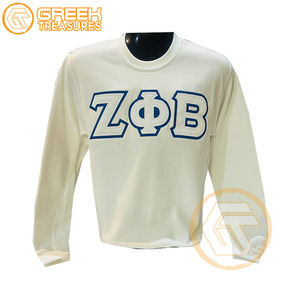 Sweat-shirt d'hiver personnalisé brodé Zeta Phi Beta pour femmes, vêtements de sororité en molleton de coton respirant 340g, coupe classique, vente en gros - Product Image 3