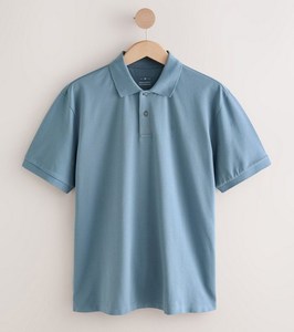 Polo en piqué de coton 100% pour hommes - Product Image 2