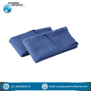 Serviette durable et réutilisable largement utilisée à séchage rapide couleur unie 100% coton fait serviettes Huck de vendeur indien - Product Image 2