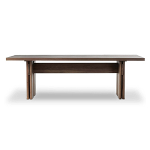 เฟอร์นิเจอร์กลางแจ้งโต๊ะรับประทานอาหารสี่เหลี่ยมสำหรับลานบ้านไม้สักดีไซน์ทันสมัย-belva - Product Image 2