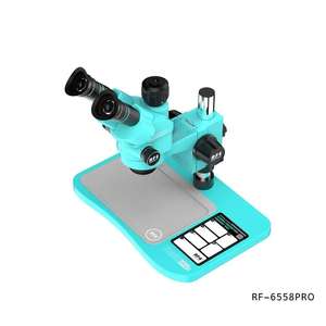2025年製 RF-6558PRO 三眼顕微鏡 工業用顕微鏡 <span class=keywords><strong>PBC</strong></span>ノートパソコンハードウェア修理用 - Product Image 2
