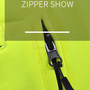 Chaqueta de Trabajo de Alta Visibilidad, Transpirable, Reflectante, Ligera y Ecológica, con Tela Premium y Construcción Equilibrada - Product Image 6