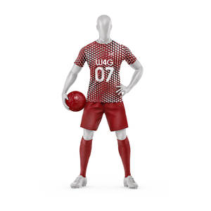 Ensemble de vêtements de football personnalisés en gros, uniformes, nouveau design, maillot de football pour hommes, maillots de football en polyester à séchage rapide, ensemble de maillots de football pas cher - Product Image 6