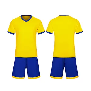 Hochwertige benutzer definierte Fußball uniform Großhandel Trikot Set benutzer definierte Fußball-Kits Fußball-Shorts Fußball bekleidung