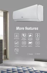 Bon marché Qualité Gree Midea Nouveau design Climatiseur mural fendu Onduleur d'économie d'énergie Unité de système AC Fréon Unité AC - Product Image 3