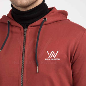 Sweat à capuche pour homme de style moderne avec fermeture éclair, tissu de haute qualité, toucher ultra doux, construction durable, coupe décontractée, idéal pour les journées décontractées - Product Image 5