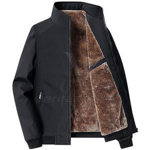 2025 couleur unie tenue décontracté hiver veste Streetwear nouvelle mode confortable hommes Softshell veste pk 2025 - Product Image 1