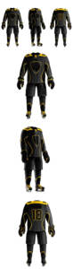 Vêtements de sport Maillot de hockey sur glace 100% Ensembles de hockey sur glace en polyester pour patchs personnalisés Ensembles de maillots de hockey sur glace fabriqués au Pakistan - Product Image 4