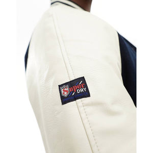 Veste de collège universitaire pour hommes Blouson de baseball Blouson vintage décontracté unisexe Streetwear - Product Image 4