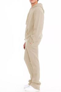 Custom <b>Top</b> Quality <b>Distressed</b> Acid Wash Hoodie and Sweatpants Vintage Tracksuit Sweatsuit Sweat Stack Flare Pant Suit for Men - Product Image 6