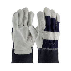 Gants de travail en cuir personnalisés en gros, anti-impact, anti-vibration, antidérapants, respirants, légers, unisexes, logo personnalisé - Product Image 2