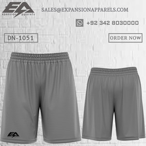 Short de basket-ball d'équipe personnalisé pour hommes, séchage rapide, respirant, maille intégrale, design OEM, coupe unie, imprimé pour adultes, option - Product Image 5