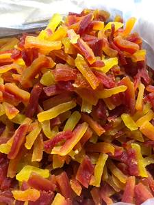 Papaye séchée douce avec saveur naturelle Fabricant en gros au Vietnam Couleurs naturelles de papaye rouge jaune Meilleur choix Snack - Product Image 6