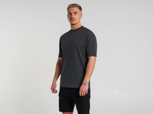 Camiseta 200 GSM algodón cuello redondo venta al por mayor a granel Unisex de alta calidad con manga corta para hombres fabricados por productos Huzaifa - Product Image 6